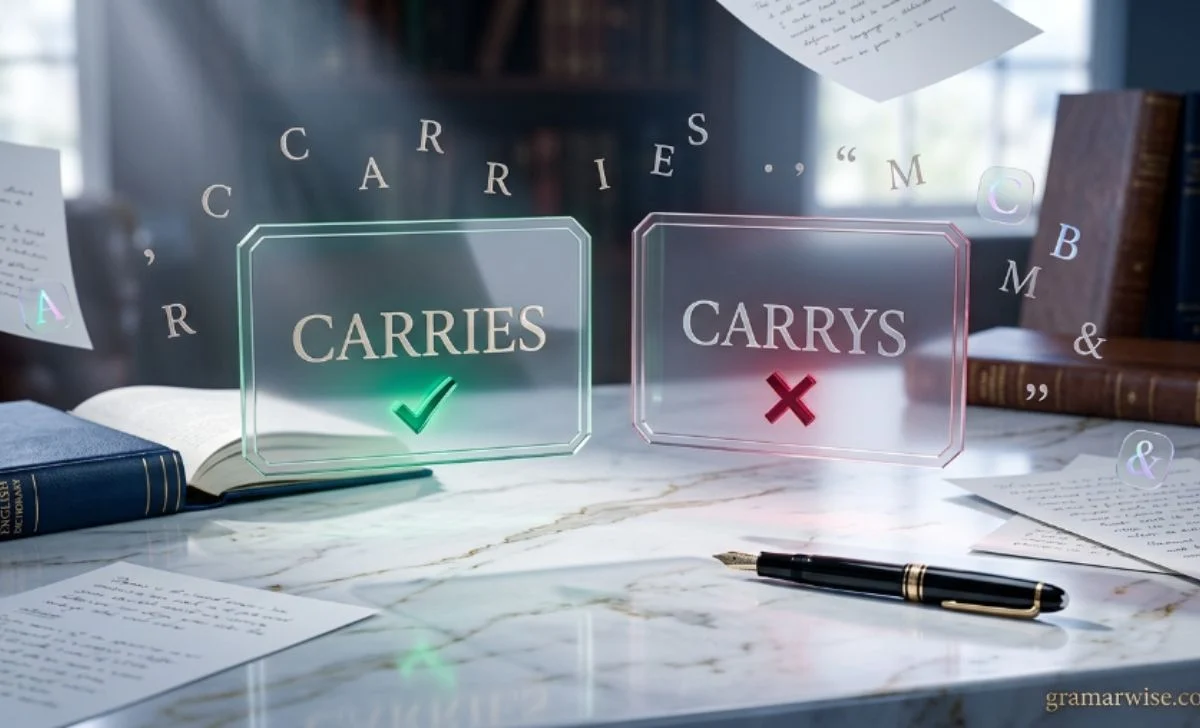 Carries or Carrys