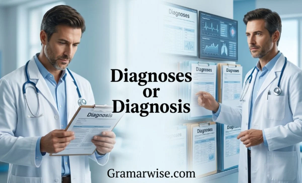 diagnoses or diagnosis