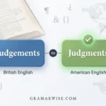 Judgements or Judgments