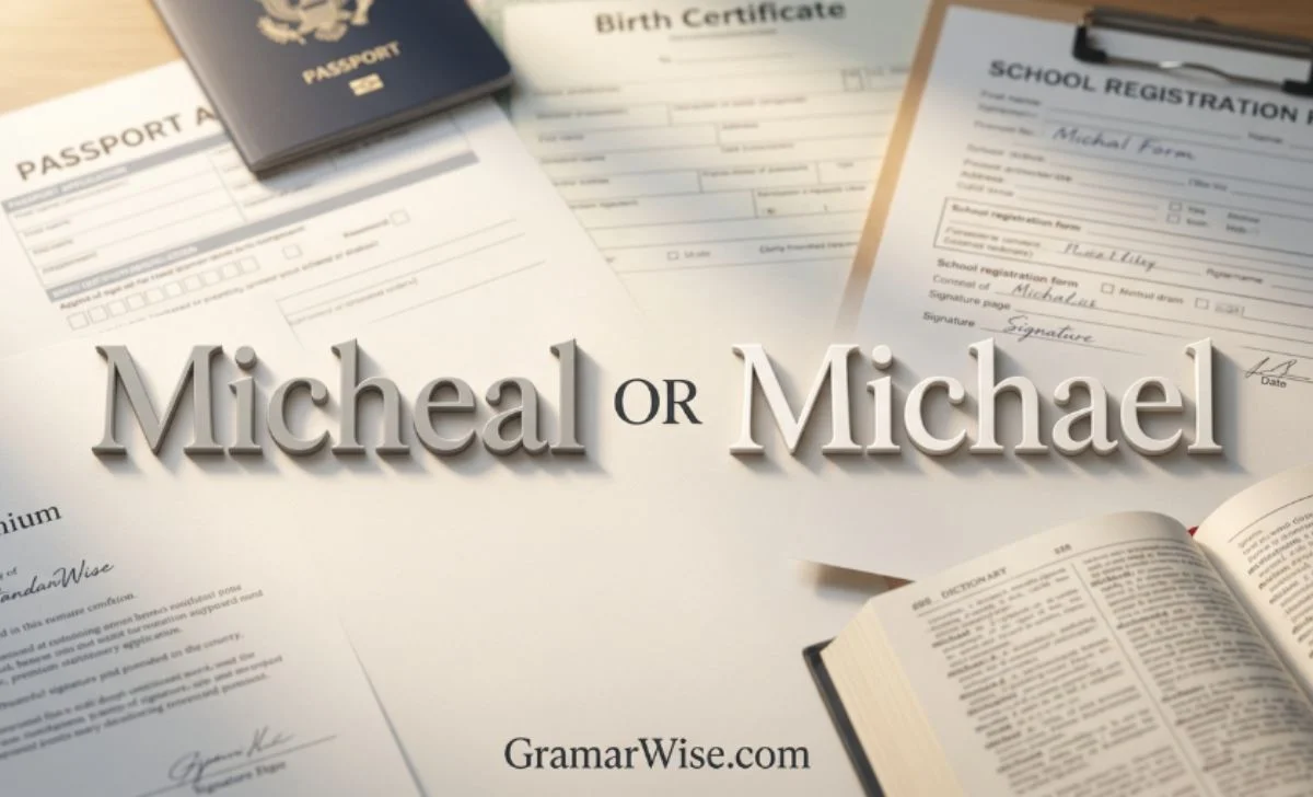 Micheal or Michael