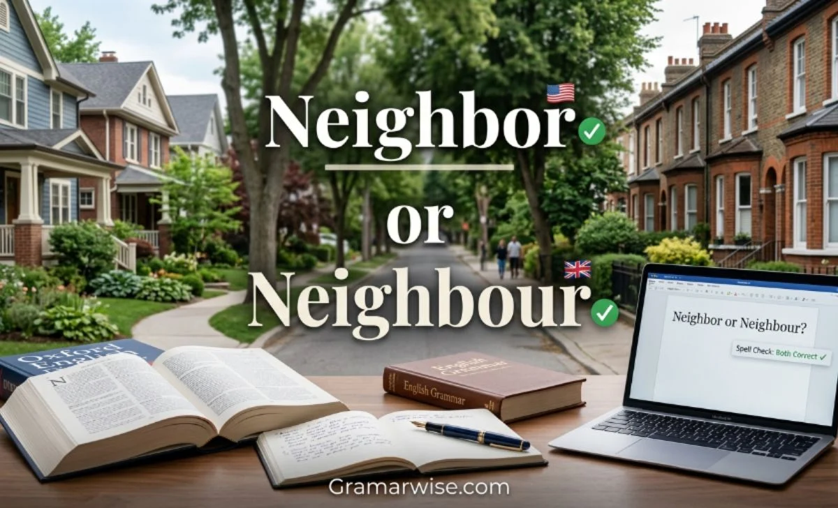 Neighbor or Neighbour