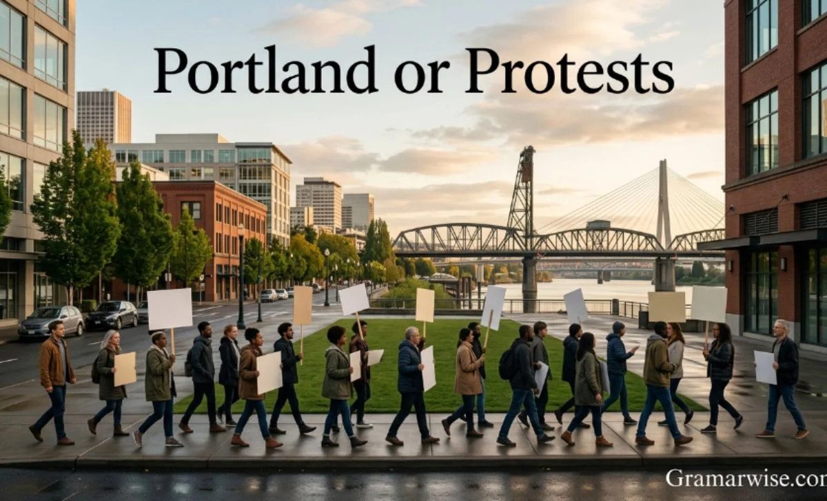 Portland or Protests