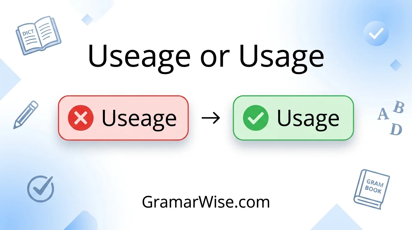 useage or usage