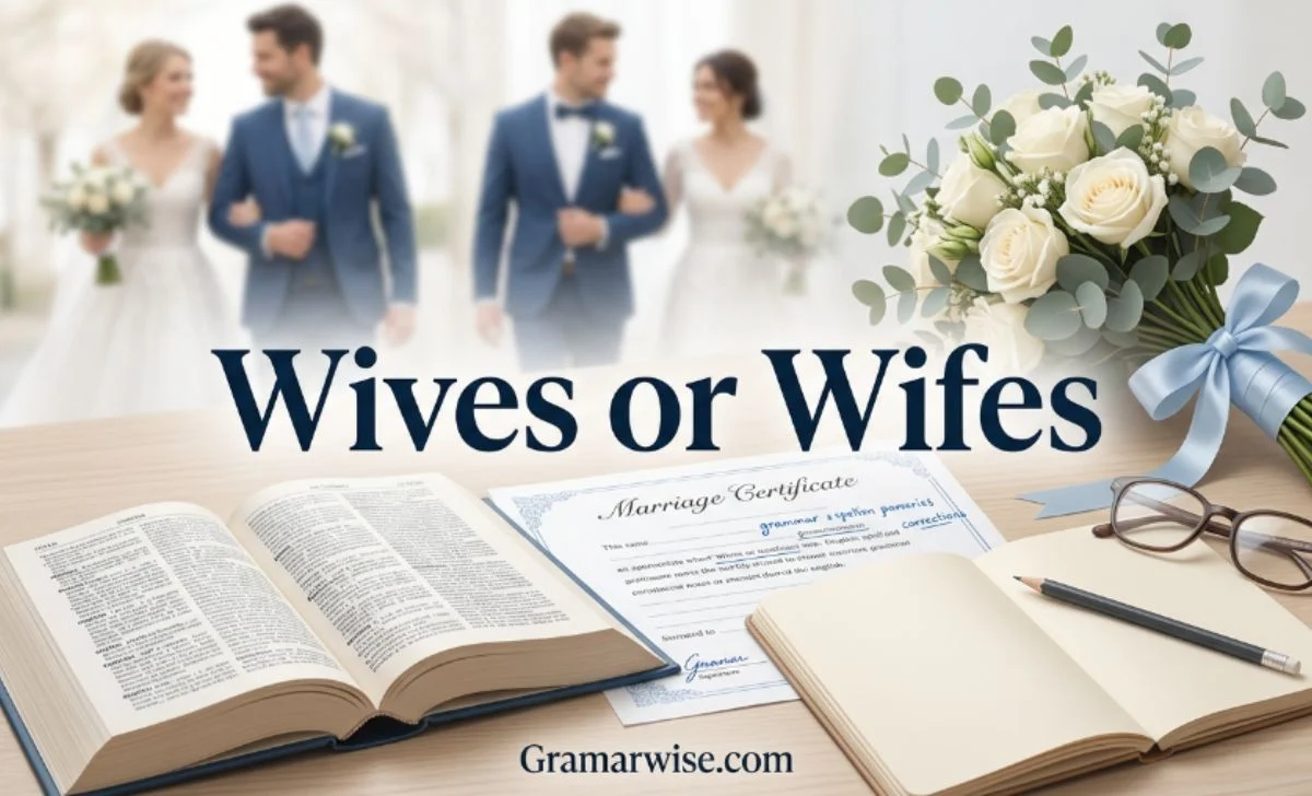 wives or wifes