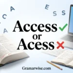 access or acess