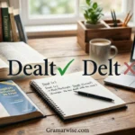 dealt or delt