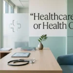healthcare or health care