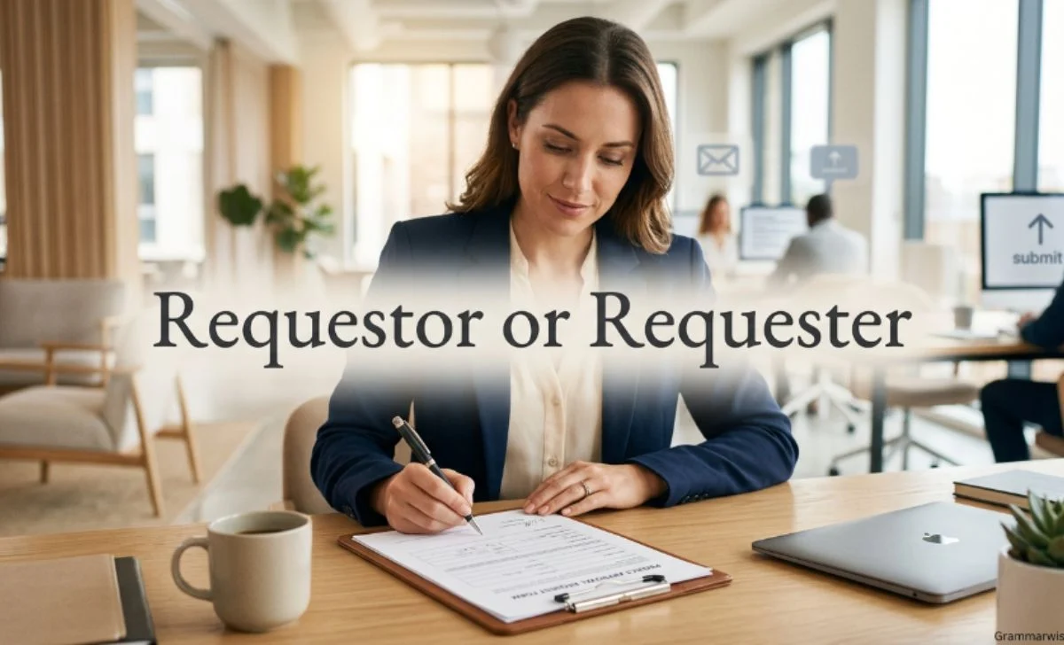 requestor or requester