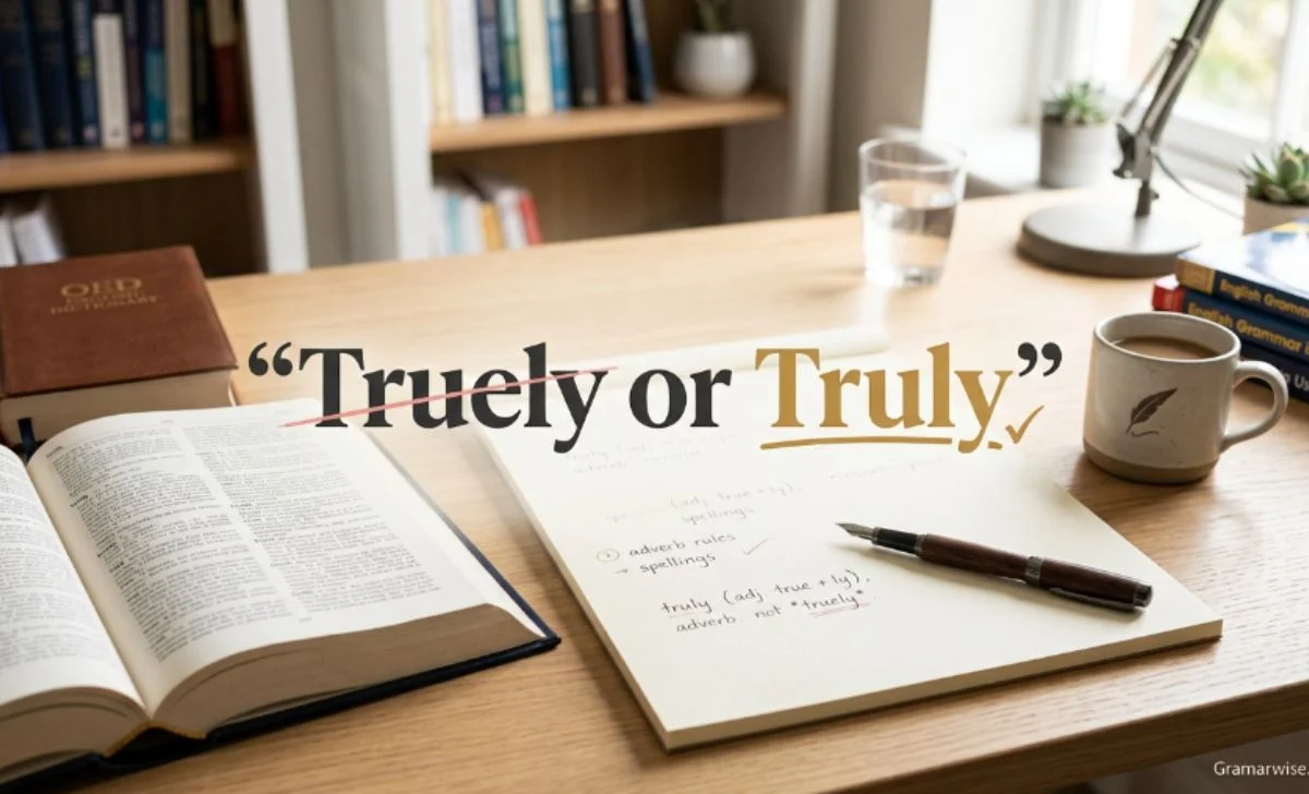 Truely or Truly