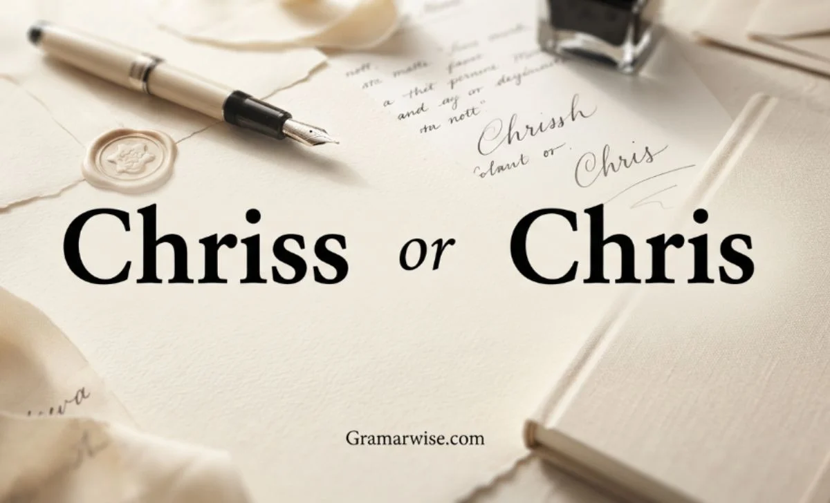 chriss or chris