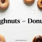 doughnuts or donuts