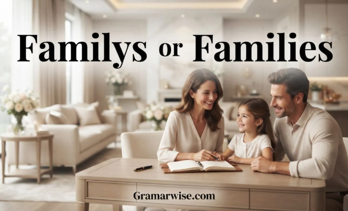 familys or families