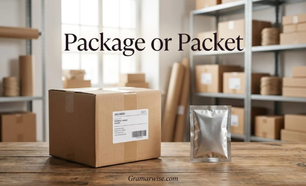 package or packet