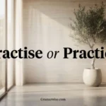 Practise or Practice