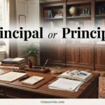 principal or principle