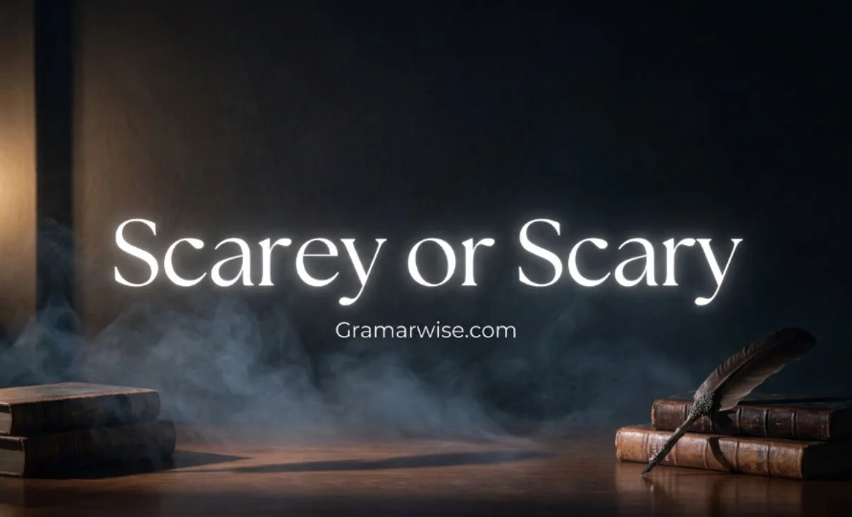 Scarey or Scary