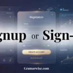 signup or sign-up