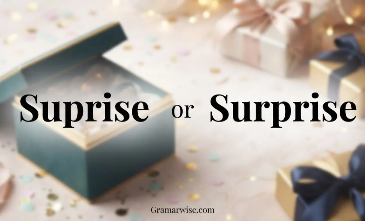 suprise or surprise